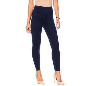 Yummie Dark Wash Jean Shape Wear Leggings
